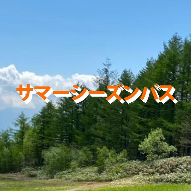 24/25シーズンサマーパス の画像